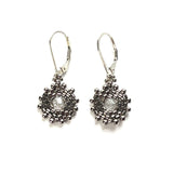 Dainty Disk 1 Drop Earrings