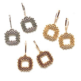 Open Square Earrings
