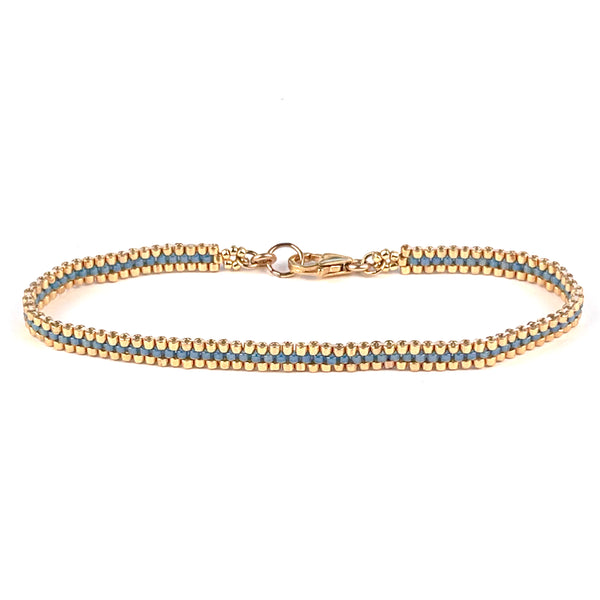 Two-tone Minimalist Miyuki Bracelet