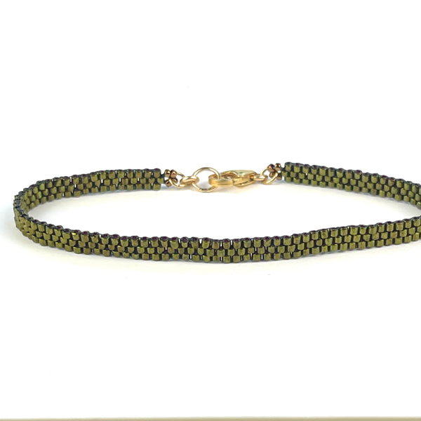 Solid Color Minimalist Miyuki Bracelet