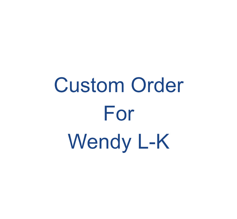 Custom Earrings for Wendy L-K