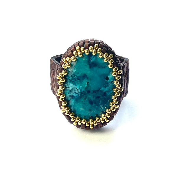 Turquoise Statement Ring - One of a Kind