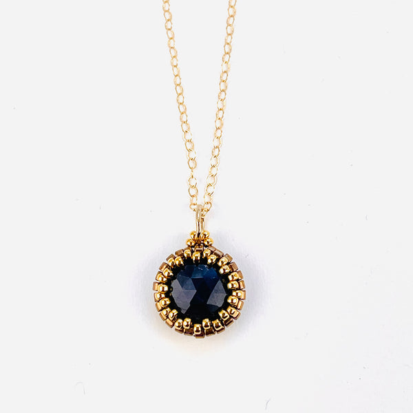 Dainty Sapphire Pendant