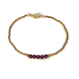Boho Gemstone Bracelet