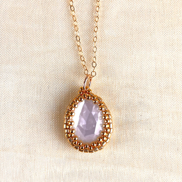 Dainty Mother of Pearl Pendant
