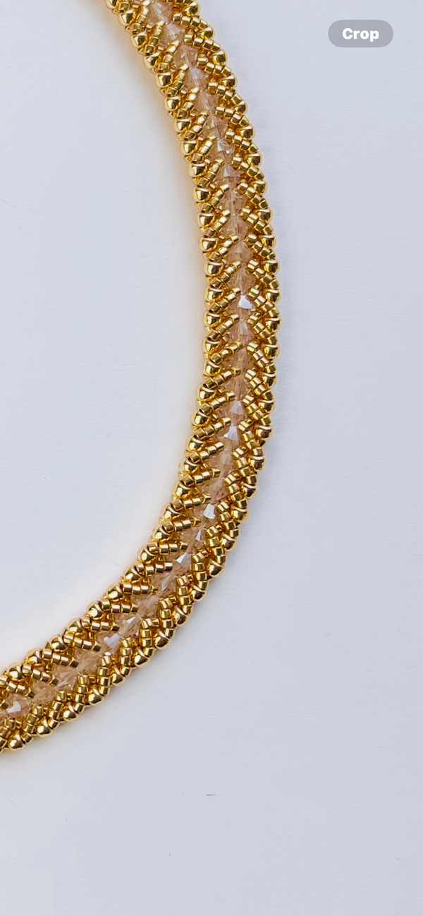 Classic Flat Spiral Necklace