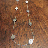 Hexagon Station Necklace