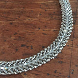 Flat Spiral Necklace