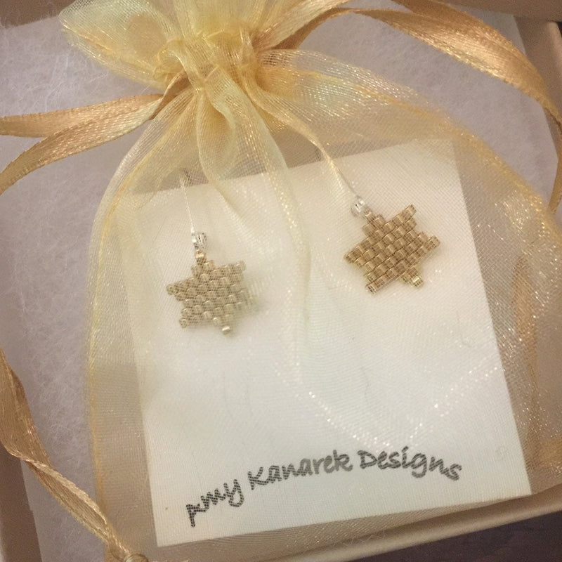 Jewish Star Earrings