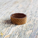 Classic Beaded Band Ring