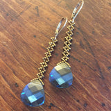 Vintage Inspired Crystal Earrings