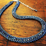 Classic Flat Spiral Necklace