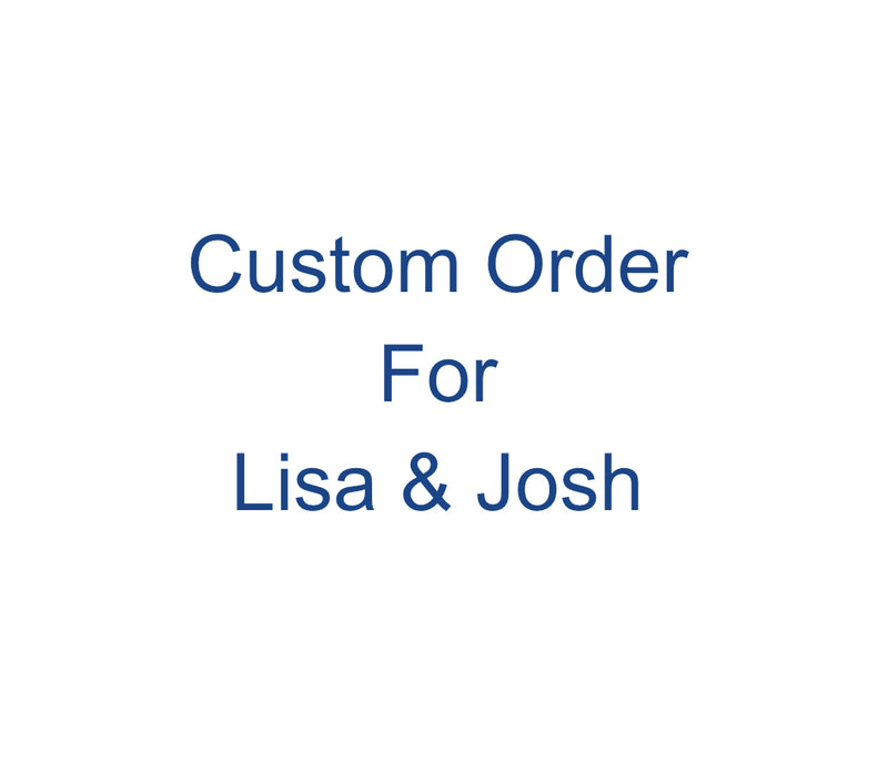Custom Pendant for Lisa & Josh