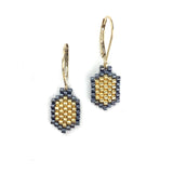 Delica Hexagon Earrings