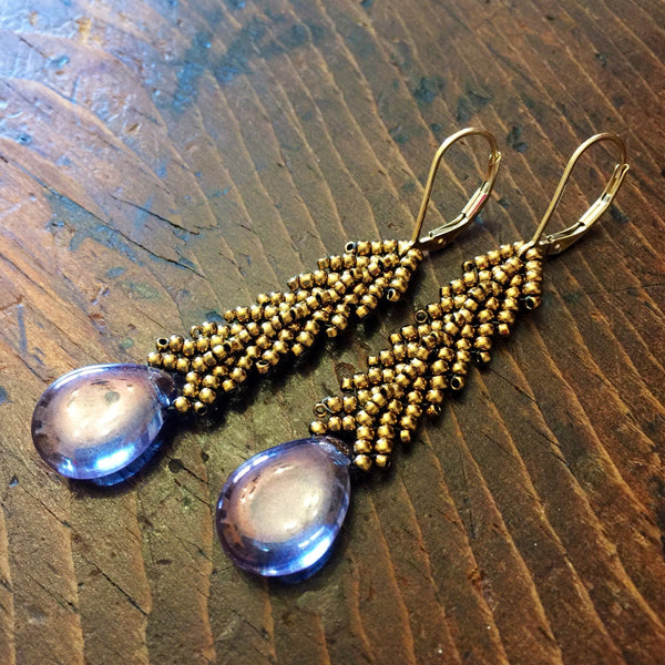 Intricate Teardrop Earrings