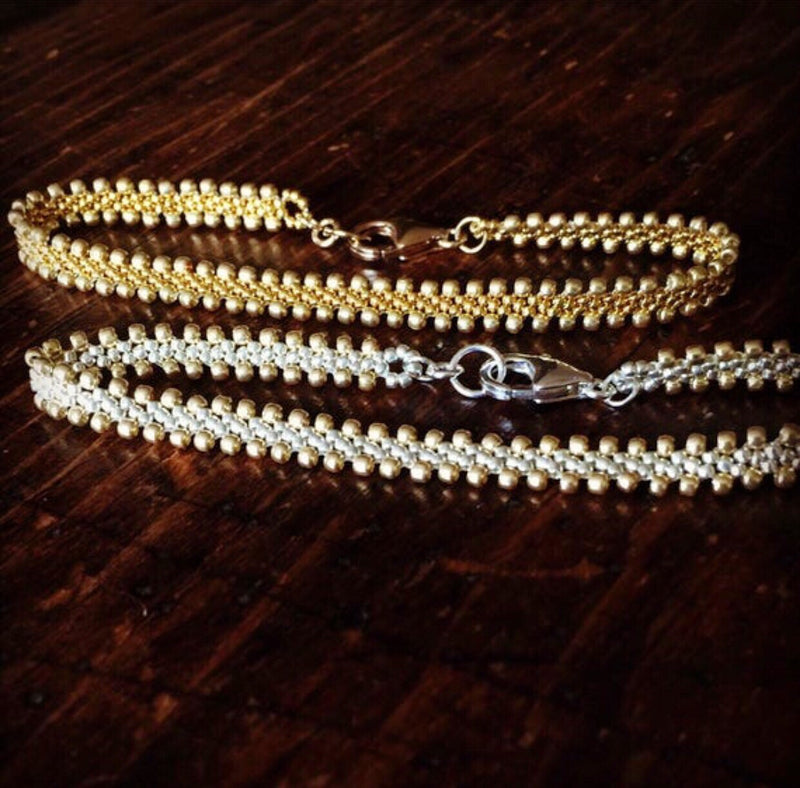 Netted Chain Bracelet