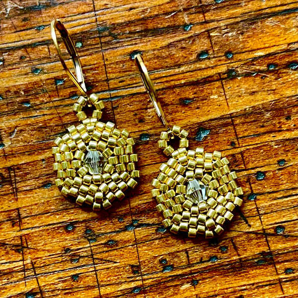 Hexagon 1 Drop Earrings