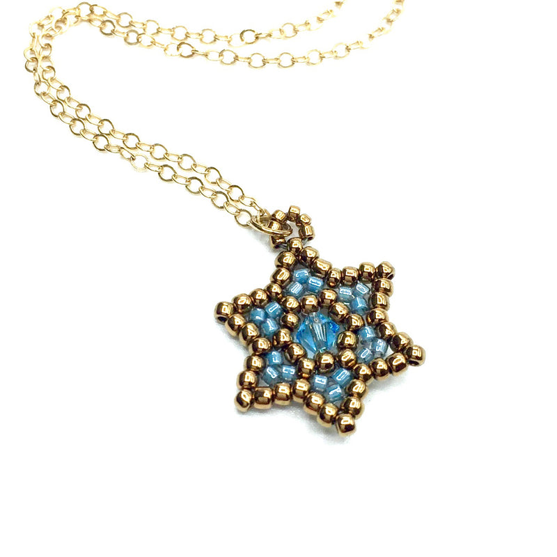 Jewish Star Pendant Necklace