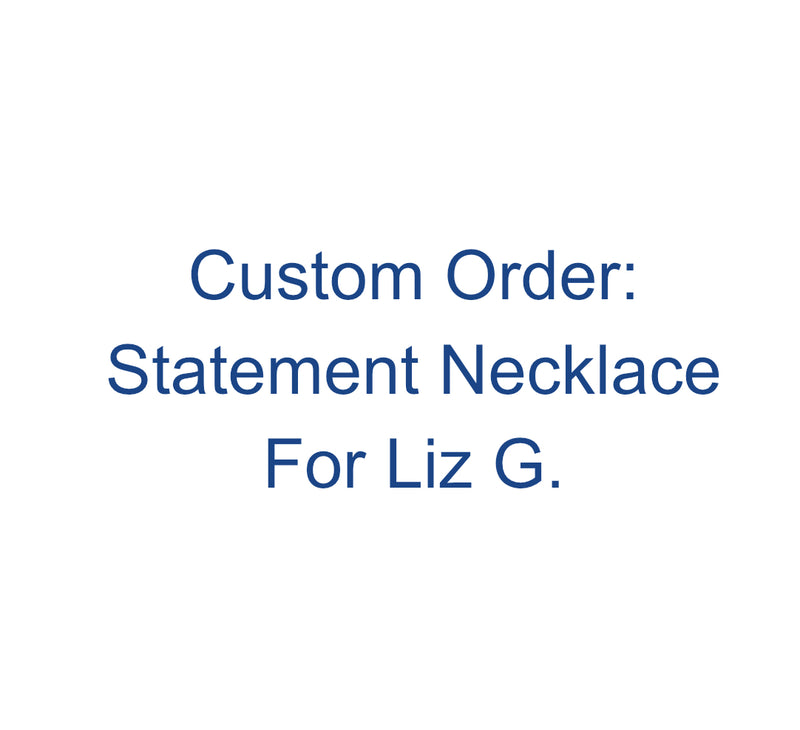 Custom Labradorite Statement Necklace for Liz G